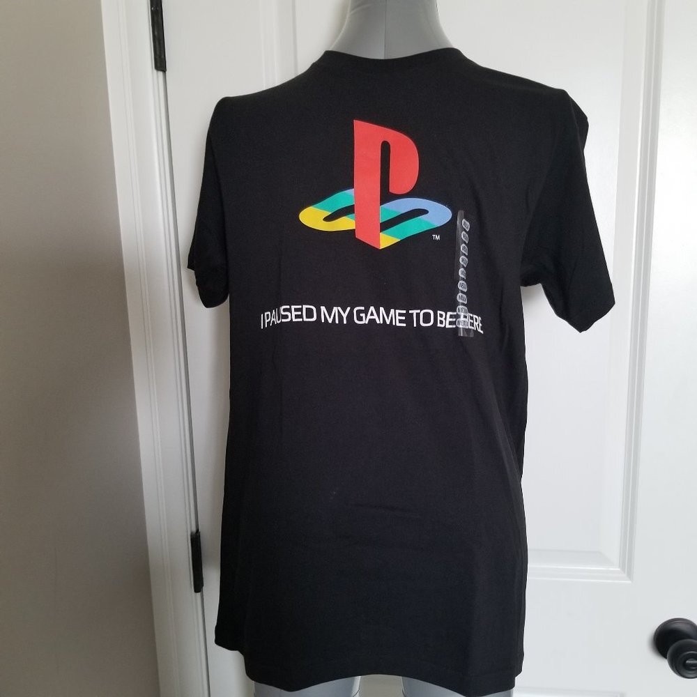 Playstation "I Paused My Game To Be Here" Tshirt